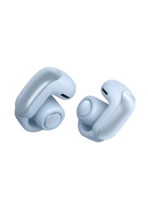 BOSE Ultra Open Earbuds with OpenAudio Technology, Open Ear Wireless Earbuds Moonstone Blue