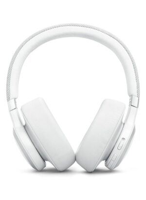 JBL Live 770NC Wireless Over-Ear Headphones With True Adaptive Noise Cancelling White