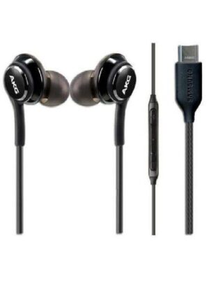 AKG Type C Wired In Ear Earphone Black