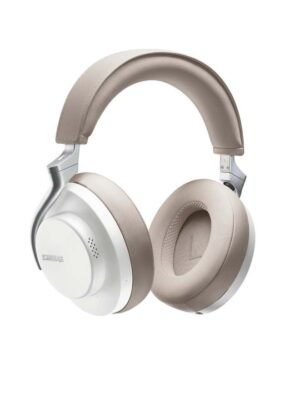 Shure Wireless Noise Cancelling Headphones White