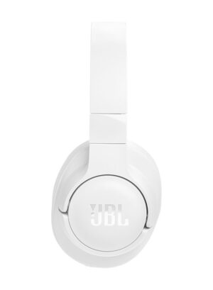 JBL Tune 770 Adaptive Noice Cancelling Wireless Over-Ear Headphones, Pure Bass Sound, 70H Battery, Adaptive Noice Cancelling with Smart Ambient, Bluetooth 5.3 with LE Audio Hands-Free Call + Voice Aware, White