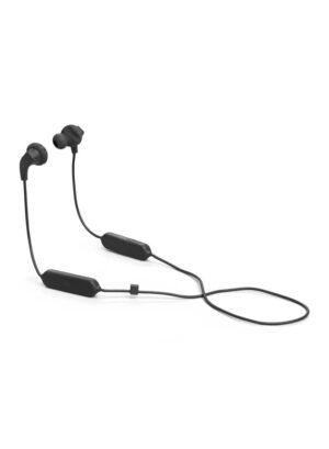 JBL Endurance Run2 BT Sweatproof Wireless In-Ear Sport Headphones, Fliphook, Twistlock And Flexsoft Technology, Sweatproof, 10H Battery, Hands-Free Call, Magnetic Buds Black