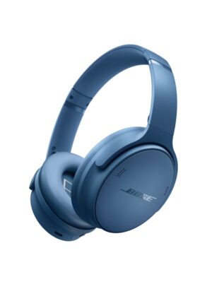 BOSE QuietComfort Wireless Noise Cancelling Headphones, Bluetooth Over Ear Headphones with Up To 24 Hours of Battery Life Blue Dusk