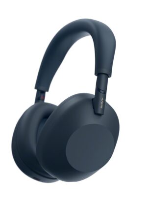 Sony WH1000XM6/LM Wireless Over-Ear Noise Cancelling Headphones – Hi-Res Audio, Foldable Design, 30-Hour Battery, Bluetooth Multipoint - Midnight Blue